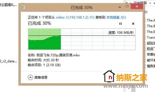 传输速度轻松过百